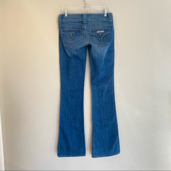 HUDSON Jeans Signature Bootcut Flap Pockets Jeans Size 26 Perfect Jeans Long - Picture 6 of 13